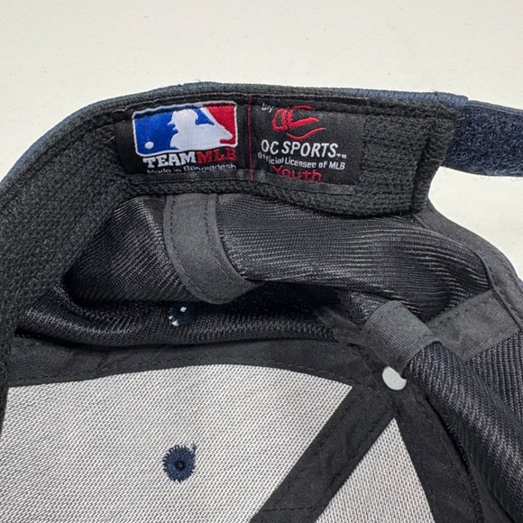 ATLANTA BRAVES Stitched Youth Hook And Loop Adjustable Baseball Hat Cap MLB - Picture 9 of 9